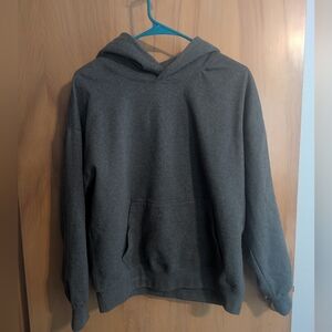 Boxy Dark Grey Sweatshirt Originals Brooklyn Cloth